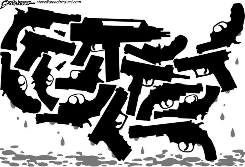 Gun Map bw