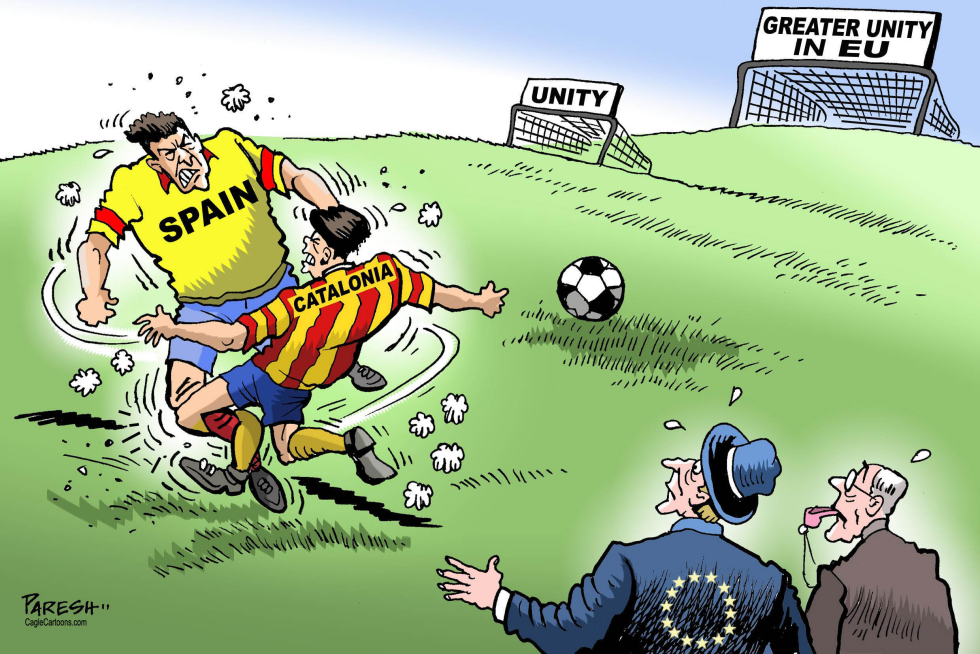 Spain versus Catalonia