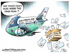 TRUMP IN PUERTO RICO  by Dave Granlund