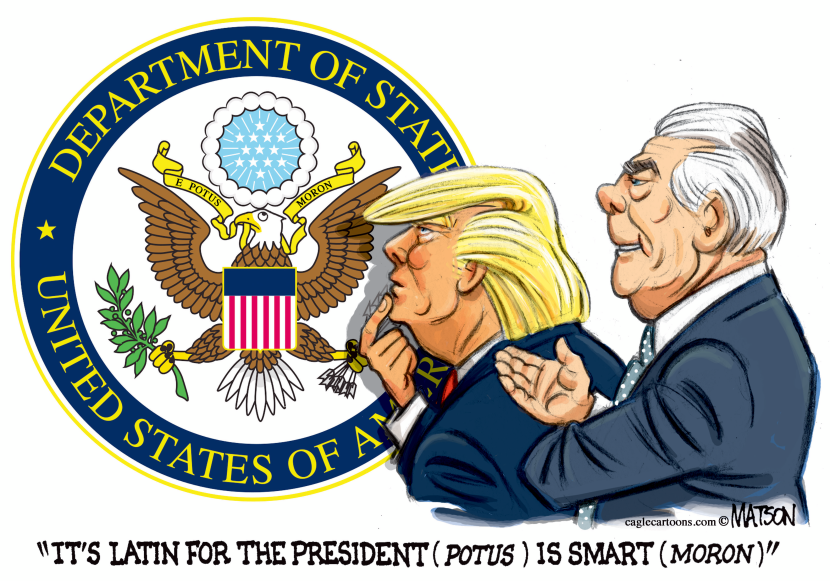 Secretary Tillerson Says President Trump Is Smart