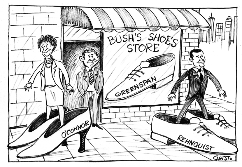 Bush's Shoe Store - B&W correct