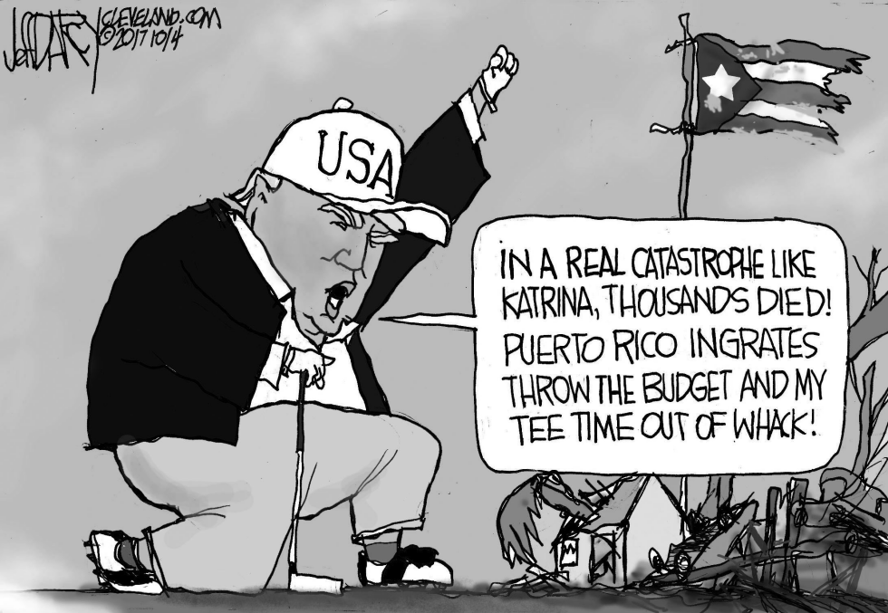Trump in Puerto Rico