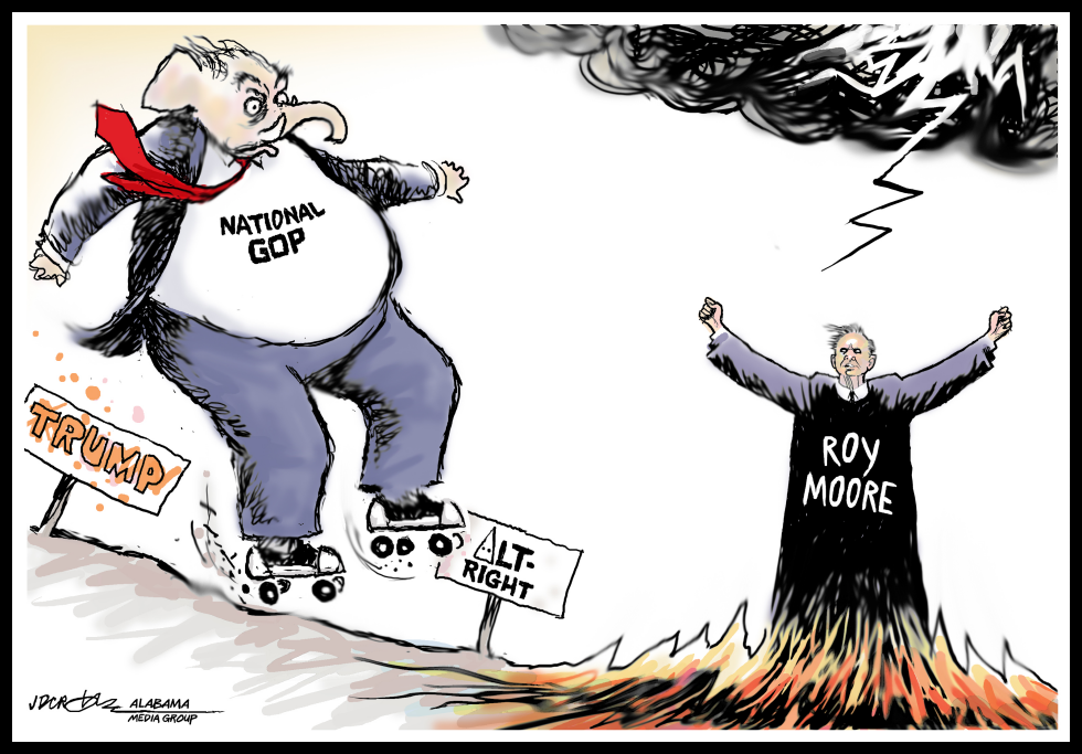 GOP and Roy Moore firestorm