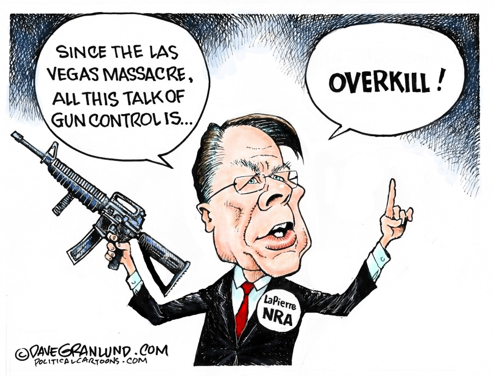  NRA AND LAS VEGAS by Dave Granlund