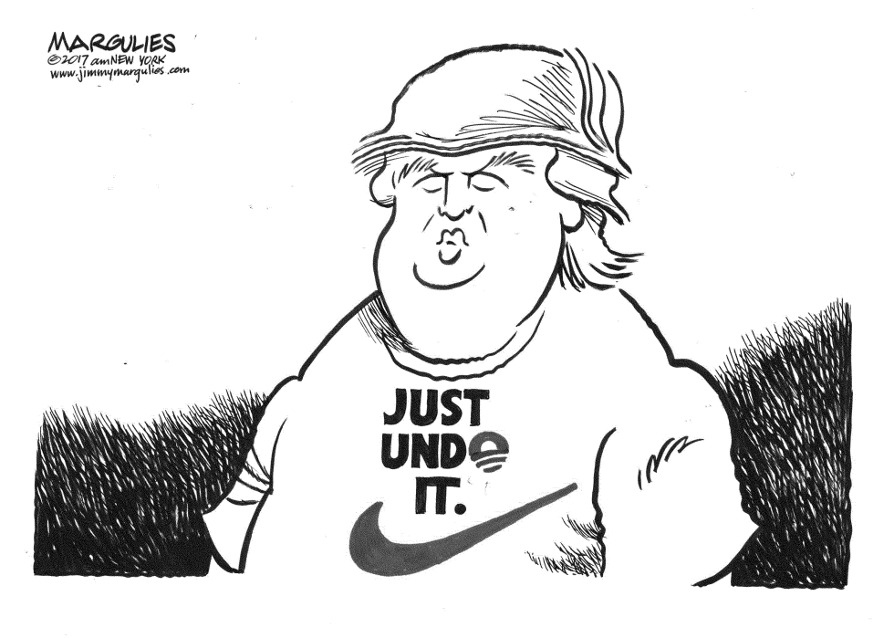 Trump and Obama