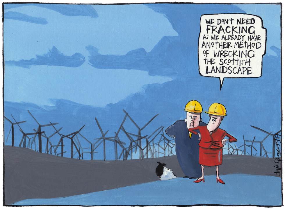 SCOTLAND BANS FRACKING