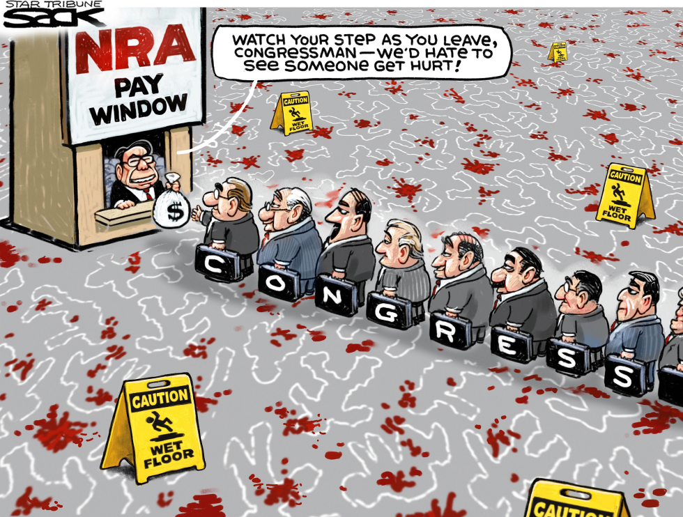  NRA LINEUP by Steve Sack