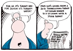 TURKEY WEEK COMING FOR JUSTIN by Ingrid Rice