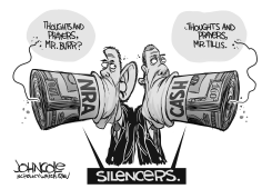 LOCAL NC TILLIS BURR AND THE NRA BW by John Cole