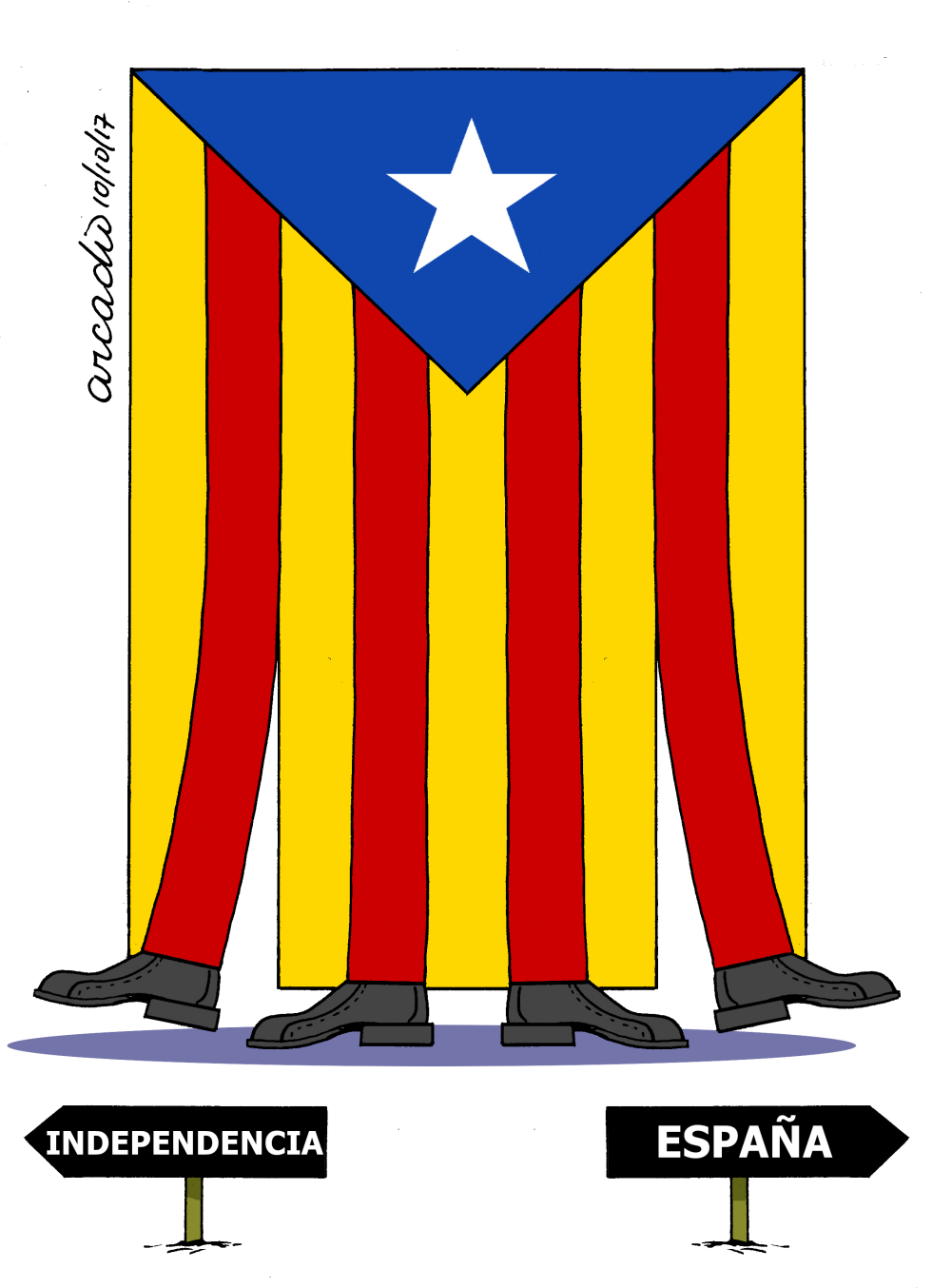  EL DILEMA DE CATALUñA by Arcadio Esquivel