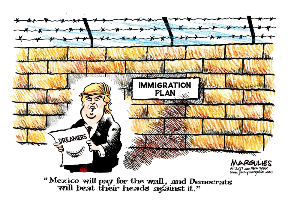 Trump Dreamers and Immigration Plan color
