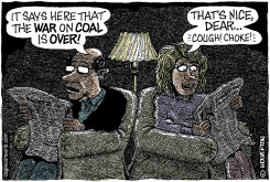 THE WAR ON COAL IS OVER by Monte Wolverton