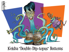 KEISHA LANCE BOTTOMS- DOUBLE-DIPPER by Trevor Irvin