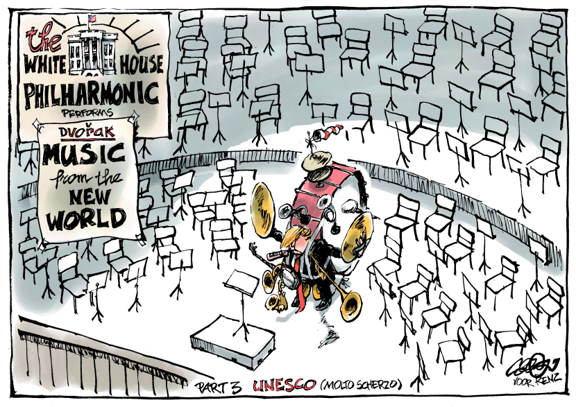 US leaves UNESCO