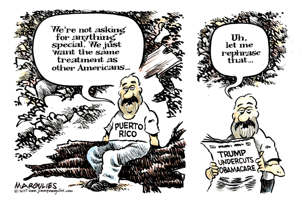 Trump, Puerto Rico, and Obamacare