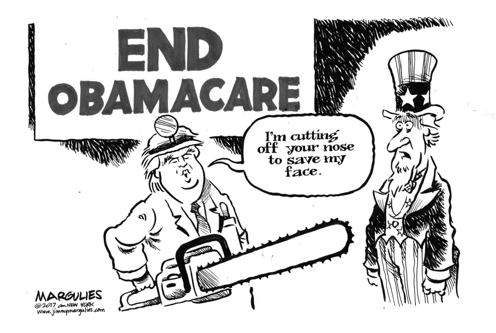 Trump dismantles Obamacare