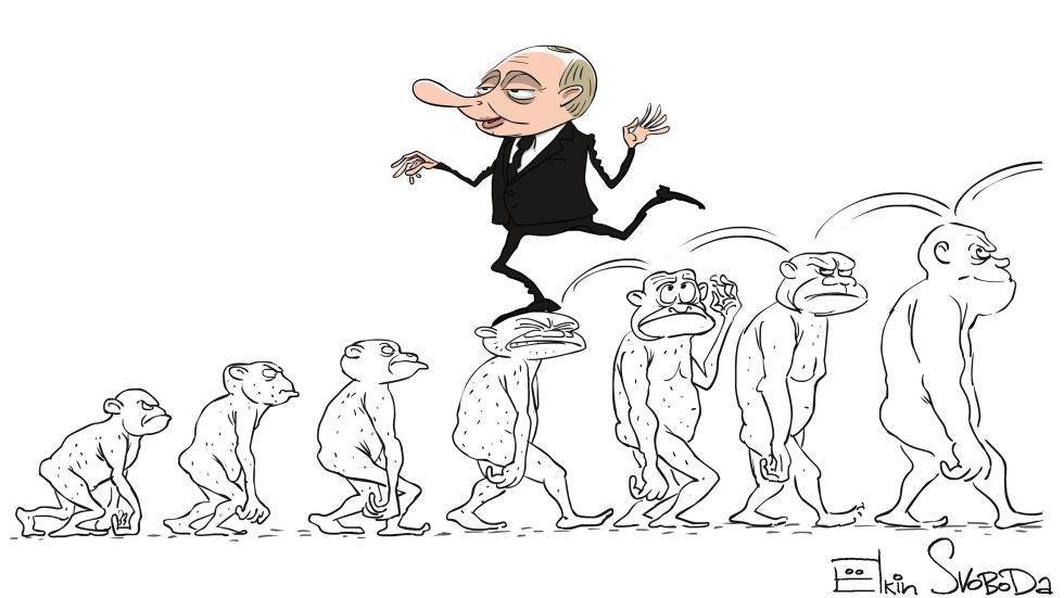  PUTINS EVOLUTION by Sergei Elkin