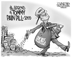 MARINO AND OPIOIDS BW by John Cole
