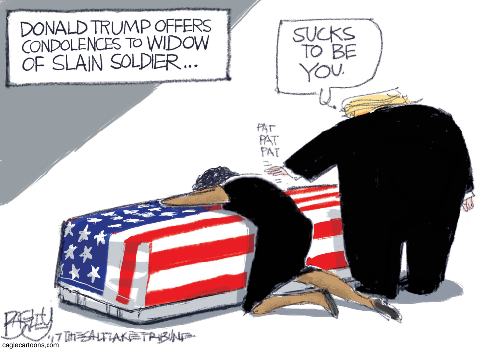  COMFORTER IN CHIEF by Pat Bagley