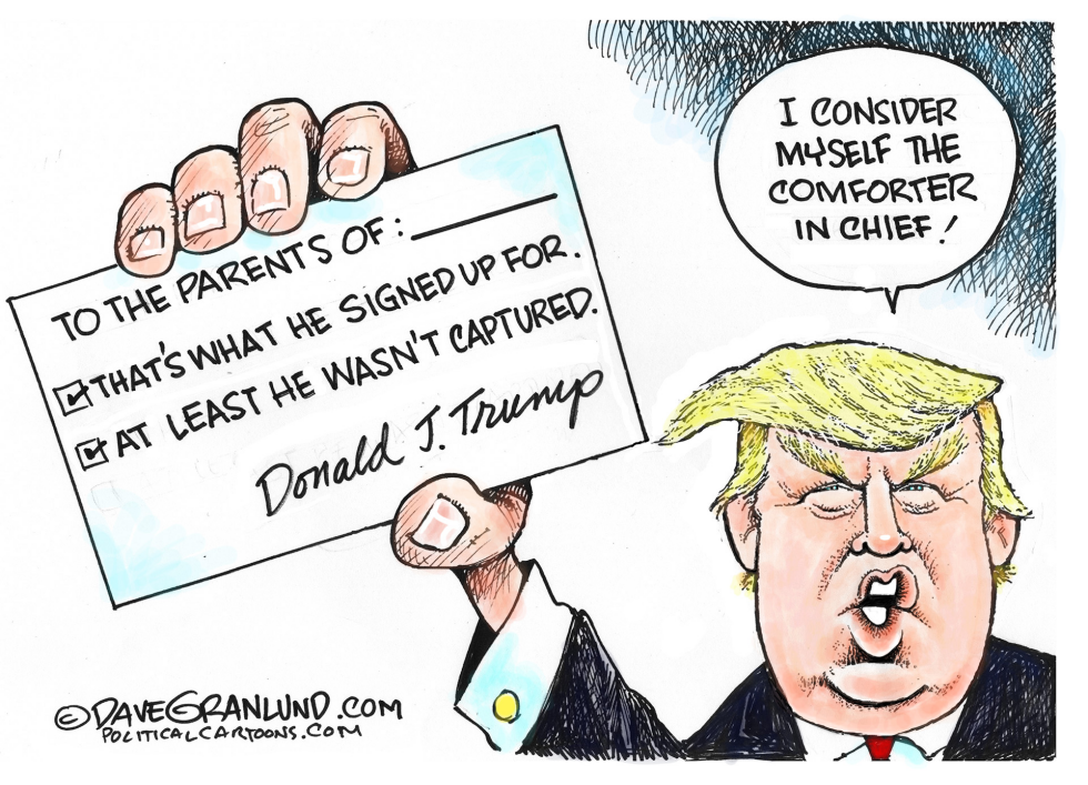 Trump Comforter in Chief COLOR