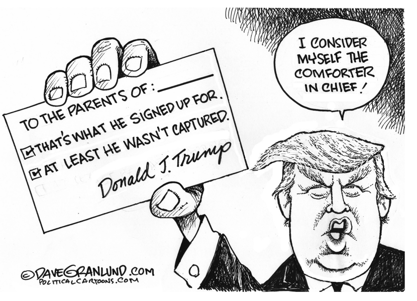 Trump Comforter in Chief