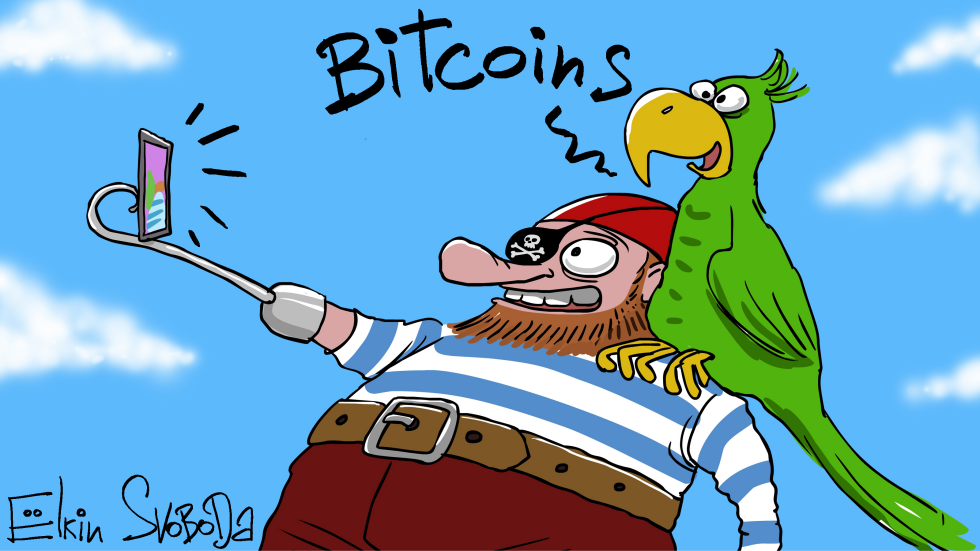  BITCOIN PIRATE by Sergei Elkin