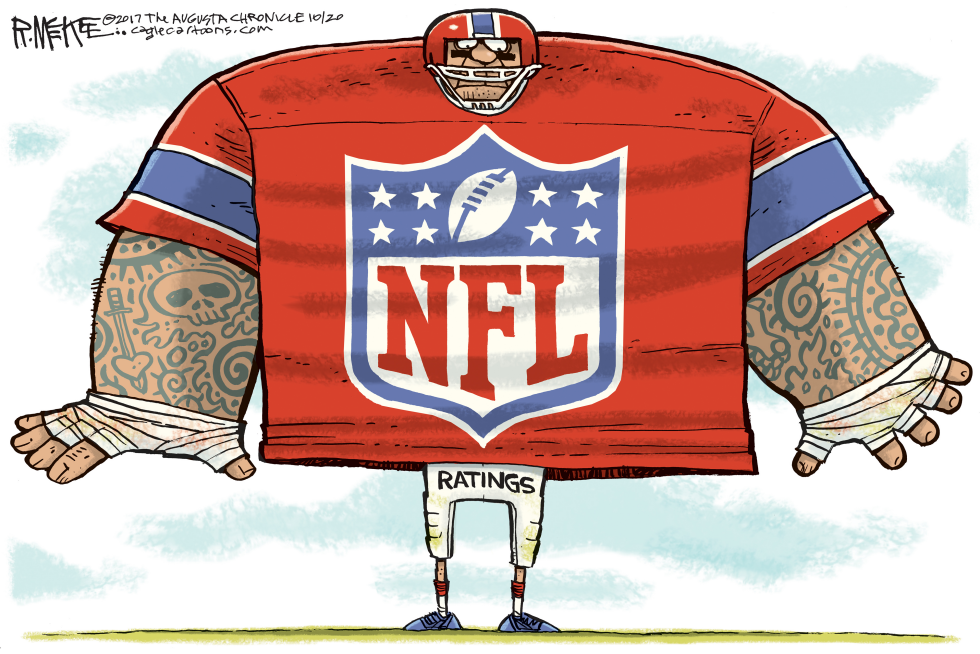  NFL RATINGS by Rick McKee