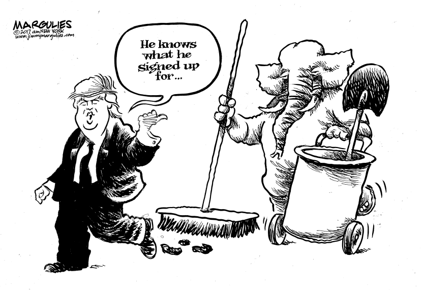"He knows what he signed up for"