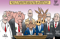 OPIOID PILL BLAME by Bruce Plante