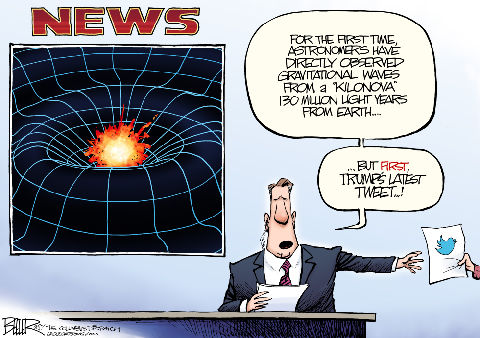  GRAVITATIONAL WAVES by Nate Beeler