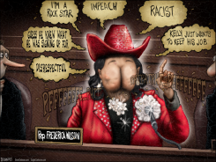 TRUMP -SOLDIER -FREDERICA WILSON by Sean Delonas