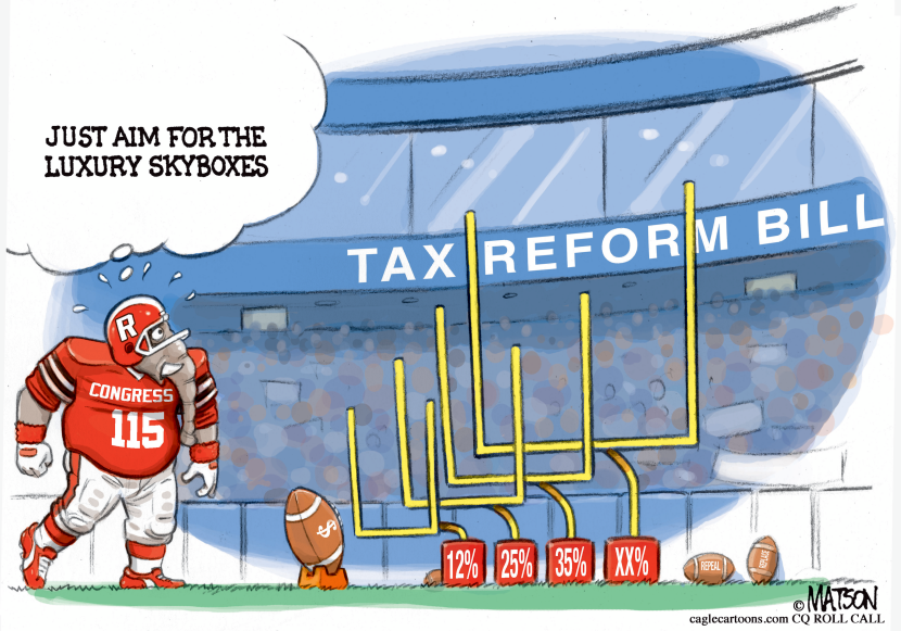 High Pressure Kick For Tax Reform