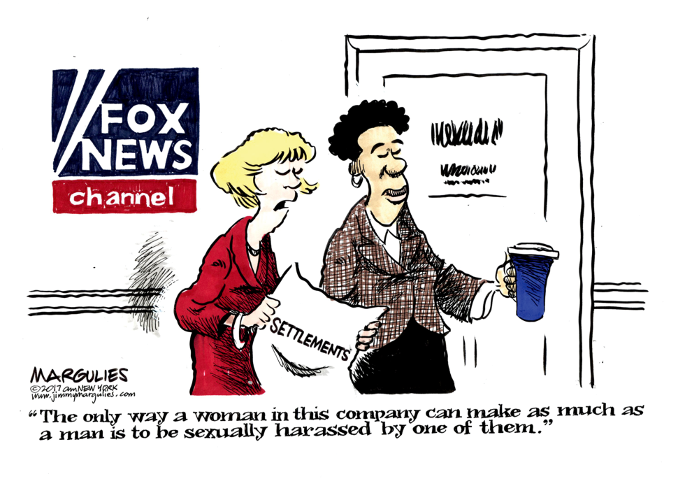 FOX NEWS AND SEX HARASSMENT SETTLEMENTS  by Jimmy Margulies