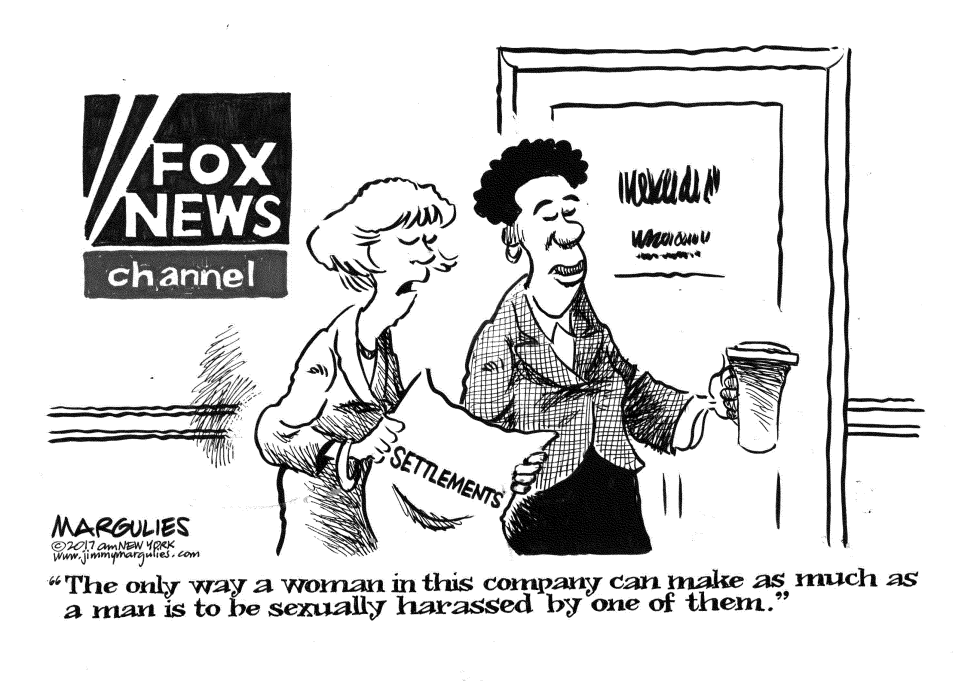 FOX NEWS AND SEX HARASSMENT SETTLEMENTS by Jimmy Margulies