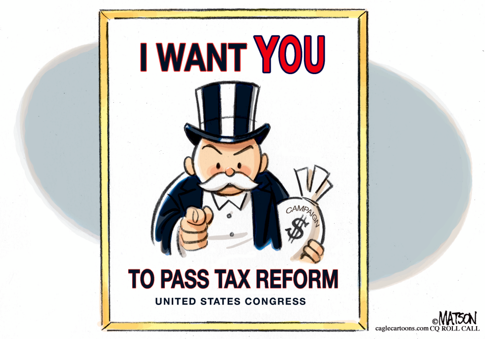 Tax Reform Recruiting Poster