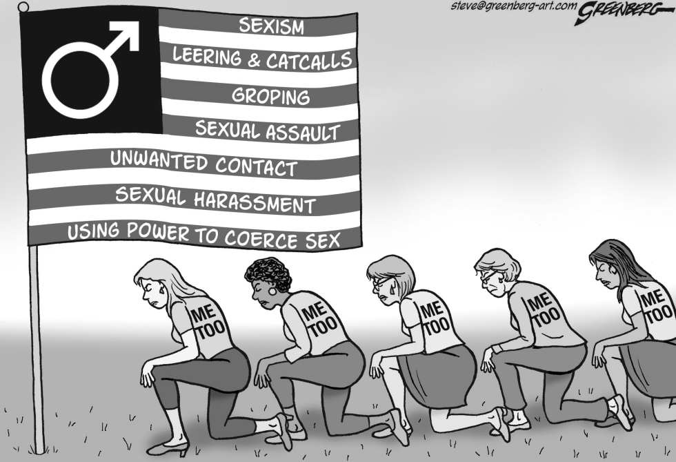 Taking a knee bw