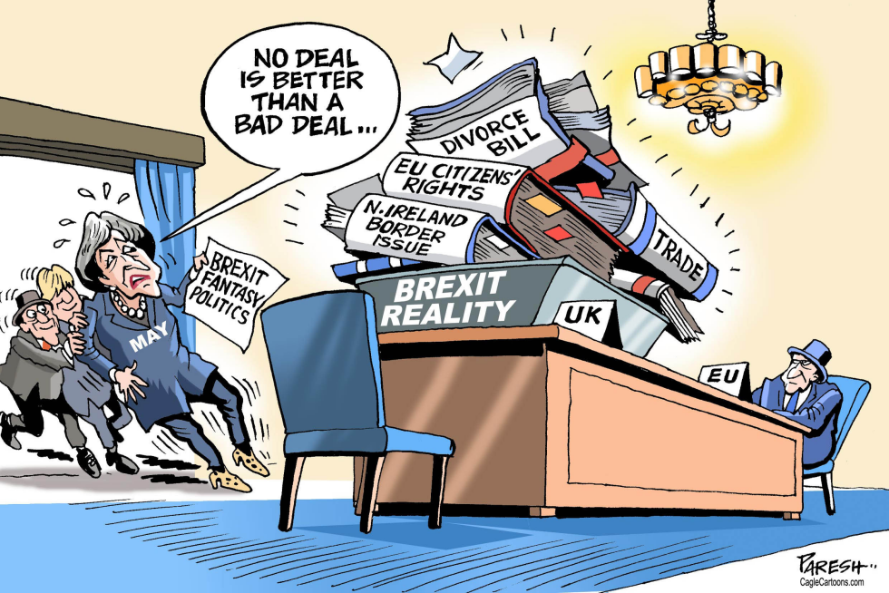  MAY AND BREXIT REALITY by Paresh Nath