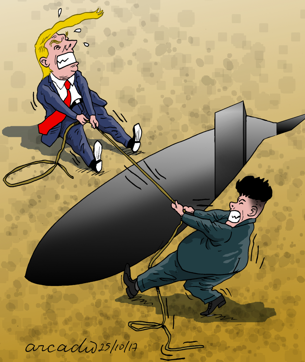Trump vrs Kim Jong Un