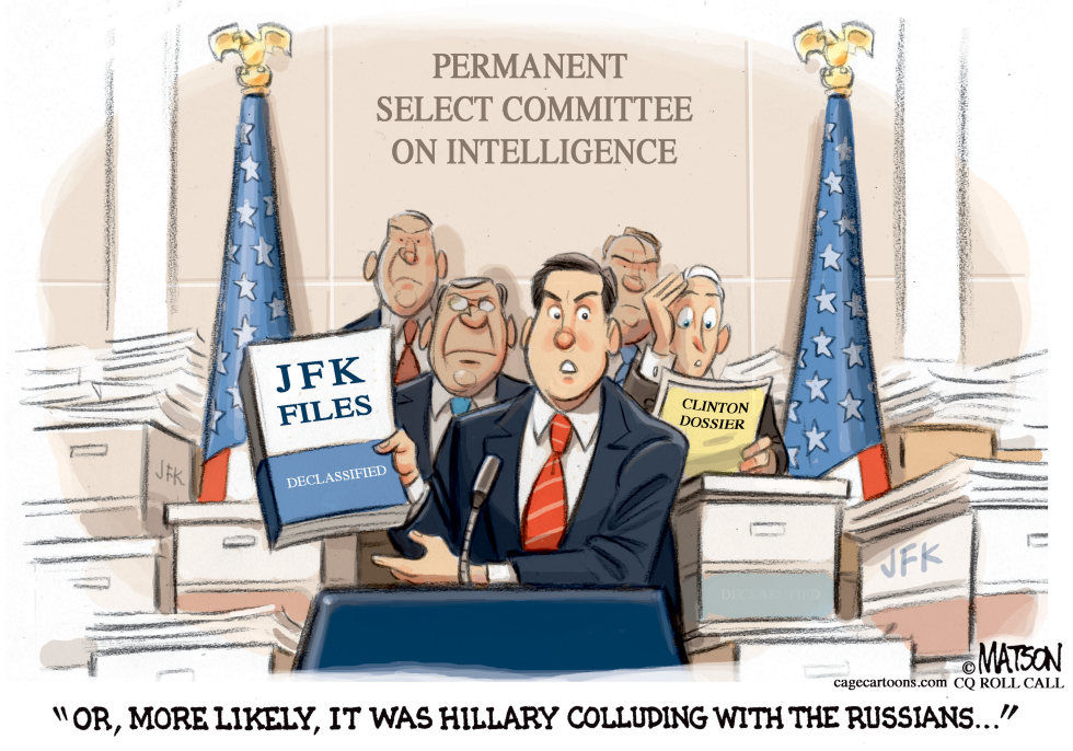  REPUBLICANS LOOK TO JFK FILES FOR HILLARY RUSSIA COLLUSION EVIDENCE by RJ Matson