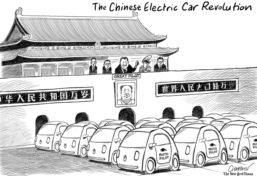 China goes green