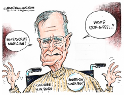 GEORGE HW BUSH SEX ASSAULT  by Dave Granlund