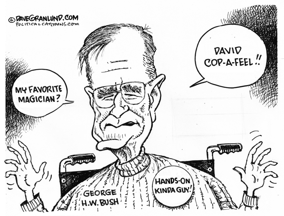 George HW Bush sex assault