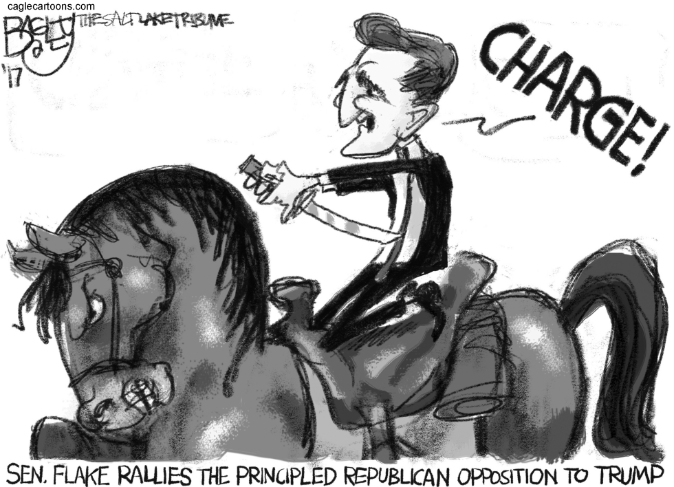  SEN JEFF FLAKE by Pat Bagley