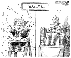 PARTY OF LINCOLN by Adam Zyglis