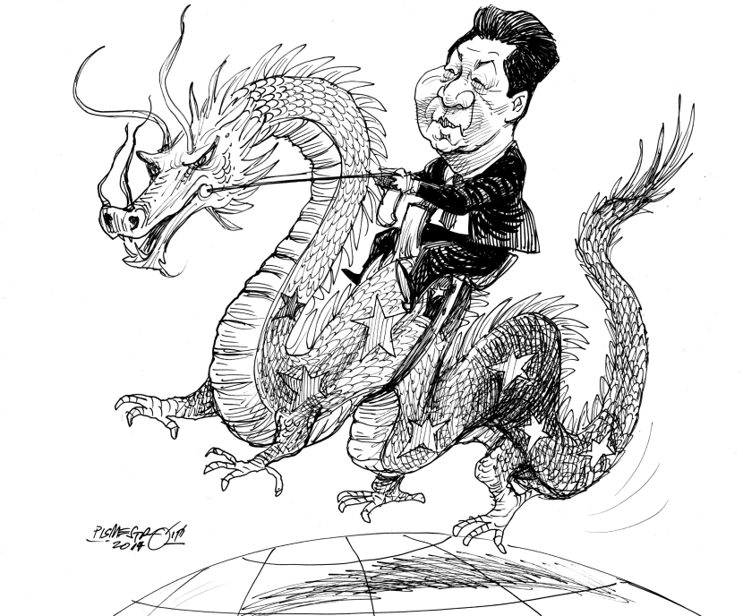 Xi Jinping Dragon Rider