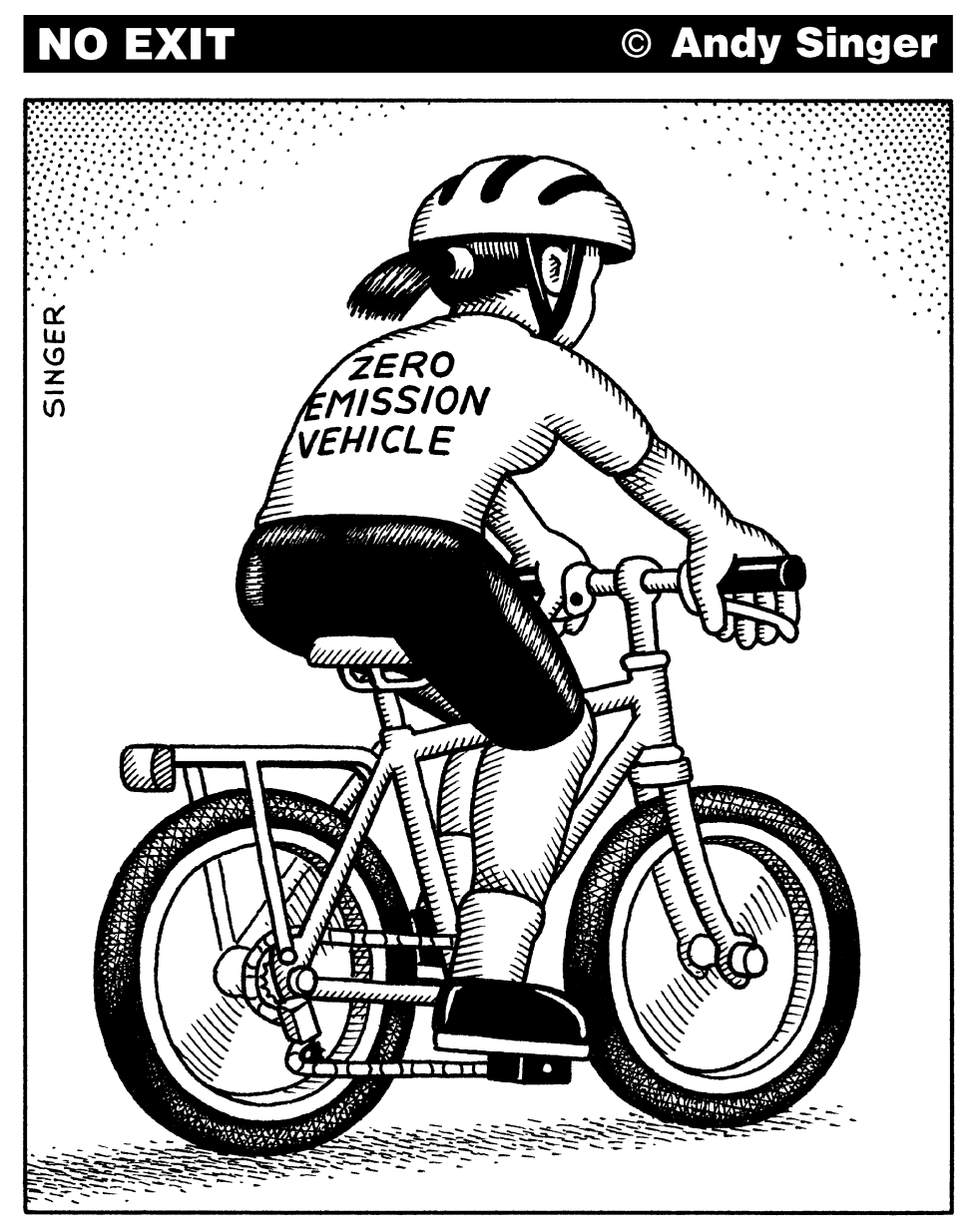 Bicycles are Zero Emission Vehicles