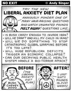 A LIBERAL DIET PLAN by Andy Singer