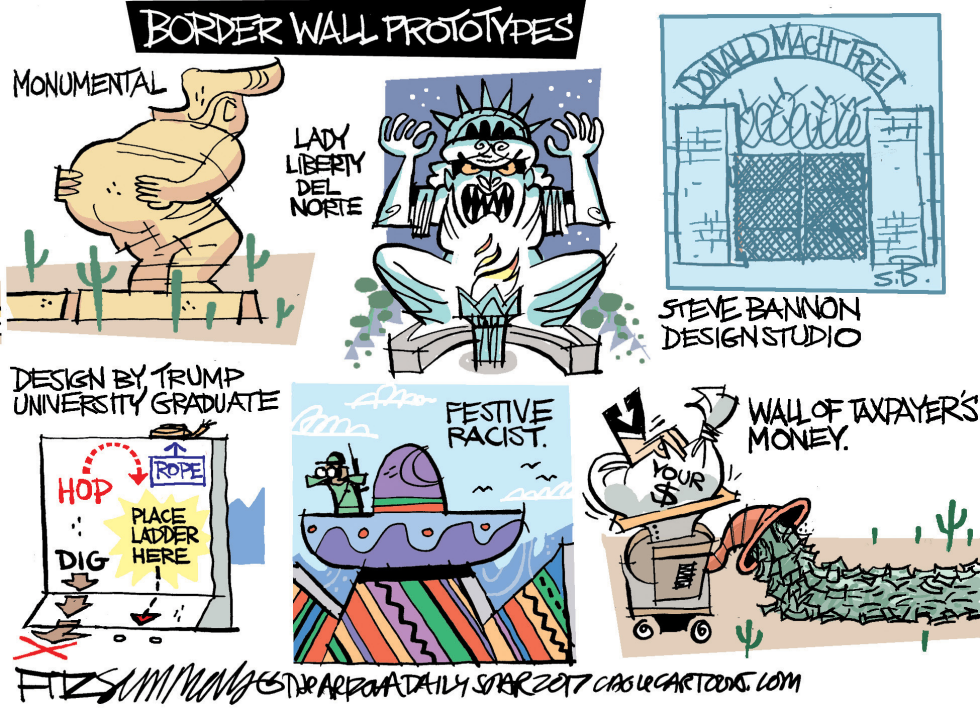  WALL PROTOTYPES by David Fitzsimmons