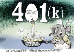 TAX CUTS by Joe Heller