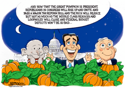 THE GREAT PUMPKIN PRESIDENT by R.J. Matson
